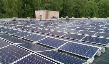 Saulės baterijos pramonei Birštone